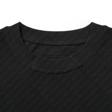 SQUARE PATCHED S/S T-SHIRT(BLACK)
