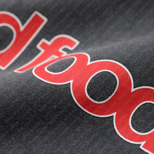 BAD FOOD CLUB S/S T-SHIRT (WASHED BLACK w/ RED)