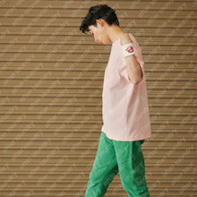 SQUARE PATCHED S/S T-SHIRT(PINK)