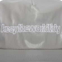 BALANSA for ASTERISK, “KEEP THE WORLD TIDY” CAP GREY(PINK)