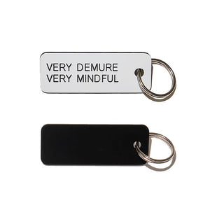 VARIOUS KEYTAGS "VERY DEMURE VERY MINDFUL"