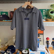 STRIPED S/S T-SHIRT (NAVY W/ WHITE)