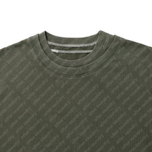 DOUBLE COLLAR S/S T-SHIRT (WASHED OLIVE)