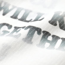 LOVE WILL KEEP US TOGETHER (TEAR US APART) S/S T-SHIRT (GRADIENT GREY)
