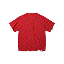BUTTON S/S T-SHIRT (RED)