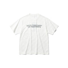 LOVE WILL KEEP US TOGETHER (TEAR US APART) S/S T-SHIRT (GRADIENT GREY)