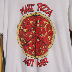 BLONDIE'S PIZZA "MAKE PIZZA NOT WAR" T-SHIRT