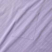 SQUARE PATCHED S/S T-SHIRT (PURPLE)