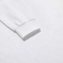 RIBBED HEM LONG SLEEVE T-SHIRT