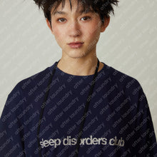 SLEEP DISORDER CLUB S/S T-SHIRT (NAVY w/ GREY)