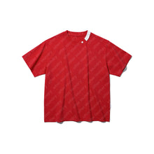 BUTTON S/S T-SHIRT (RED)
