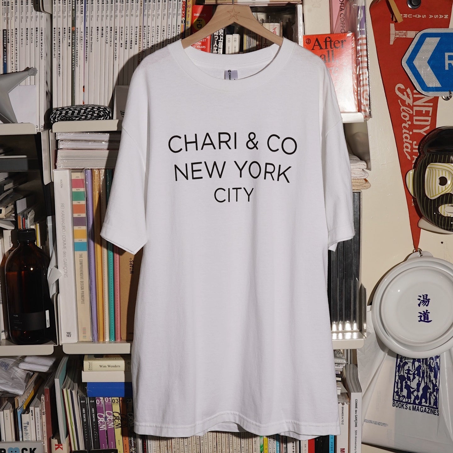 CHARI & CO NEW YORK CITY LOGO T-SHIRT