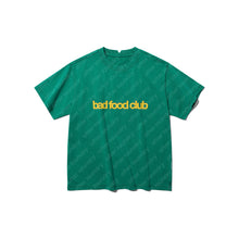 BAD FOOD CLUB S/S T-SHIRT (GREEN w/ YELLOW)