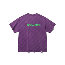 BAD FOOD CLUB S/S T-SHIRT (PURPLE w/ GREEN)