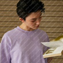 SQUARE PATCHED S/S T-SHIRT (PURPLE)