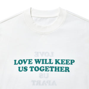LOVE WILL KEEP US TOGETHER LONG SLEEVE POCKET T-SHIRT