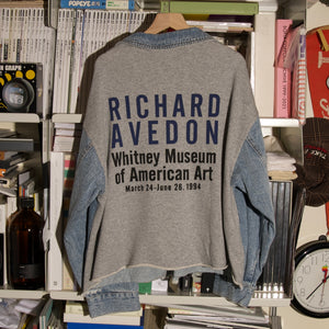 RICHARD AVEDON WHITNEY MUSEUM OF AMERICAN ART MARCH 24-JUNE 26.1994 DENIM JACKET