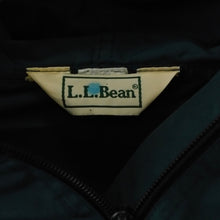 L.L.BEAN NYLON HALF ZIP SWEATSHIRT(GREEN)