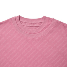 DOUBLE COLLAR S/S T-SHIRT (PINK)