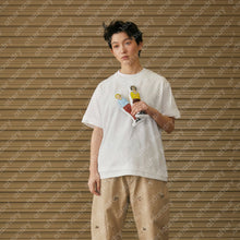 DOUBLE COLLAR S/S T-SHIRT (WHITE)