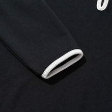 COTTON HALF ZIP SWEATSHIRT