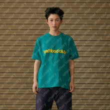 BAD FOOD CLUB S/S T-SHIRT (GREEN w/ YELLOW)