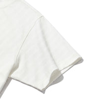 LOVE WILL KEEP US TOGETHER (TEAR US APART) S/S T-SHIRT (WHITE w/ NEON GREEN)