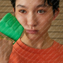 DOUBLE COLLAR S/S T-SHIRT (WASHED ORANGE)