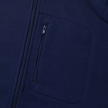 HIGH-NECK COTTON FULL ZIP SWEATSHIRT