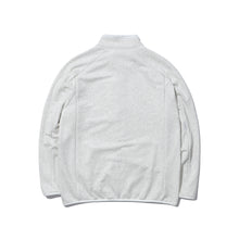 HIGH-NECK COTTON FULL ZIP SWEATSHIRT
