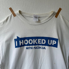 NOKIA "I HOOKED UP WITH NOKIA" T-SHIRT
