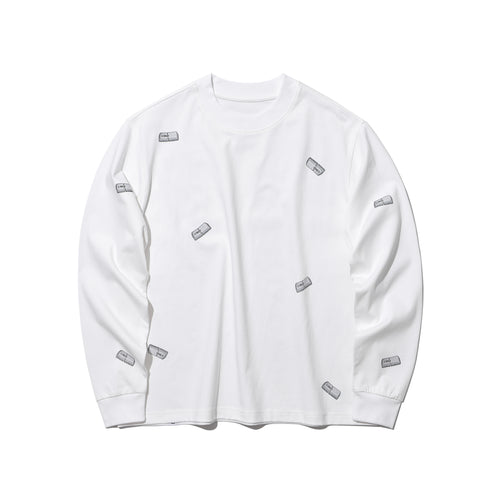 SHIFT MONOGRAM LONG SLEEVE T-SHIRT