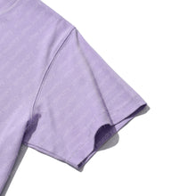SQUARE PATCHED S/S T-SHIRT (PURPLE)