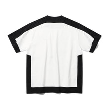 TWO TONE PATCHED SHORT SLEEVE T-SHIRT