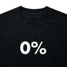 0% & 100% SHORT SLEEVE T-SHIRT