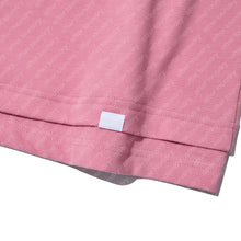 DOUBLE COLLAR S/S T-SHIRT (PINK)