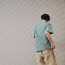 SQUARE PATCHED S/S T-SHIRT (GREEN)