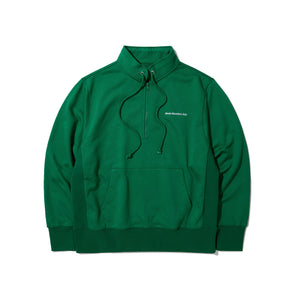 SLEEP DISORDERS CLUB HALF-ZIP SWEATER(GREEN)