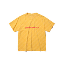 SLEEP DISORDER CLUB S/S T-SHIRT (YELLOW w/ RED)