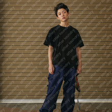 SQUARE PATCHED S/S T-SHIRT(BLACK)