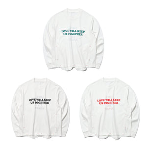 LOVE WILL KEEP US TOGETHER LONG SLEEVE POCKET T-SHIRT
