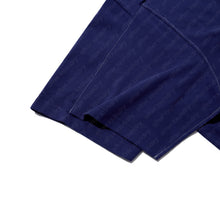 DOUBLE LAYER PATCHED S/S T-SHIRT (NAVY)