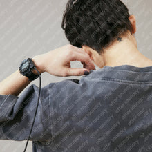 DOUBLE COLLAR S/S T-SHIRT (GREY)
