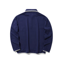 COTTON HALF ZIP SWEATSHIRT