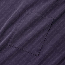 SQUARE PATCHED S/S T-SHIRT(WASHED PURPLE)