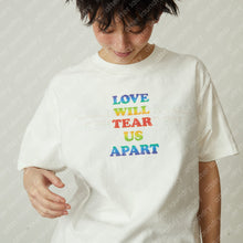 LOVE WILL KEEP US TOGETHER (TEAR US APART) S/S T-SHIRT (RAINBOW)