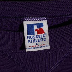 RUSSELL ATHLETIC CREWNECK SWEATSHIRT (PURPLE)
