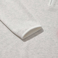 COTTON HALF ZIP SWEATSHIRT