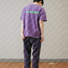 BAD FOOD CLUB S/S T-SHIRT (PURPLE w/ GREEN)