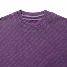 DOUBLE COLLAR S/S T-SHIRT (WASHED PURPLE)